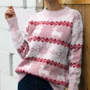 Pink Christmas Sweater